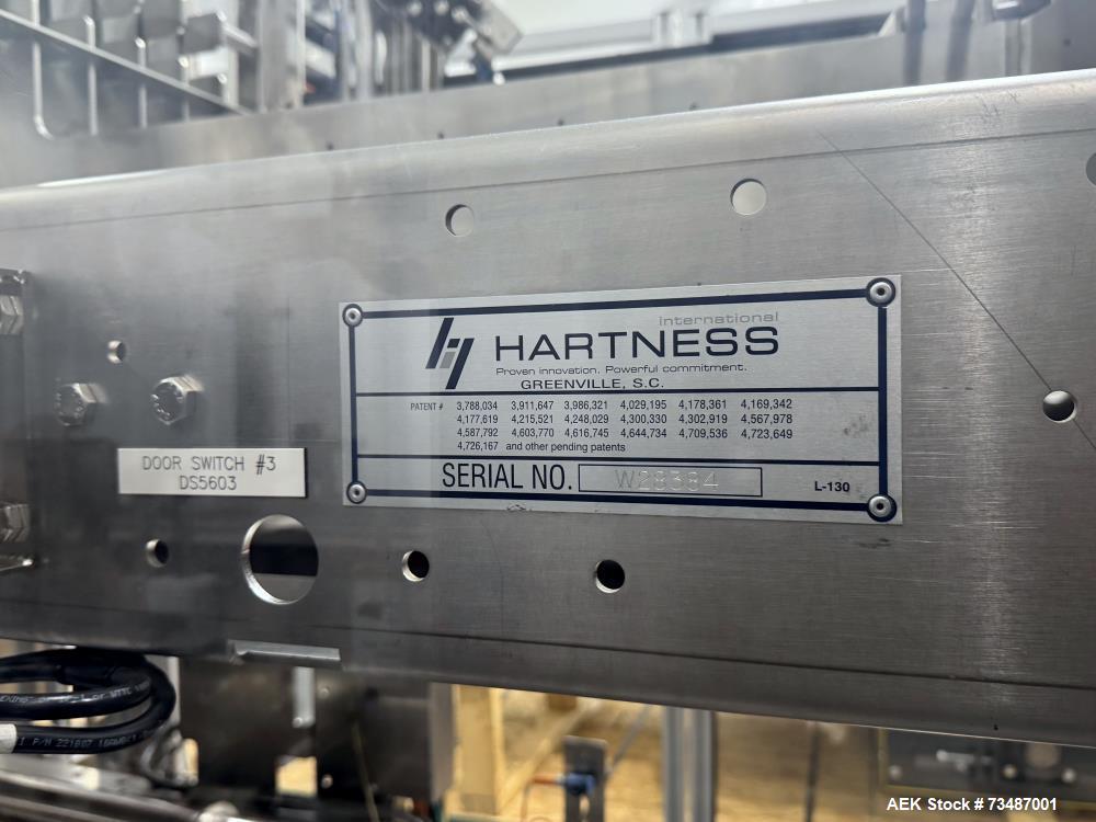 Used Hartness Model 2800 Drop Packer | 40 CPM | Servo Top-Load | Dual Case | Built 2016