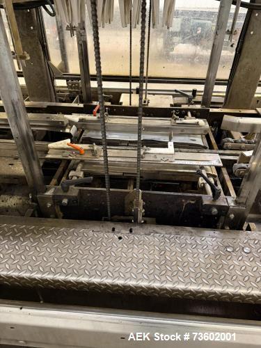 Used Hartness Model 2800 Automatic Drop Case Packer | High-Speed End-of-Line Packaging System