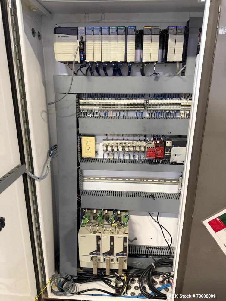 Used Hartness Model 2800 Automatic Drop Case Packer | High-Speed End-of-Line Packaging System