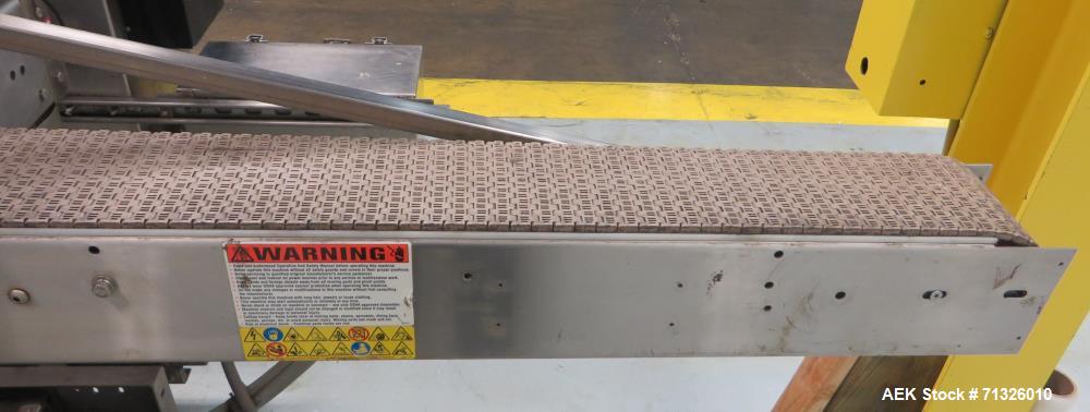 Used- Hartness International Model 2900 Stainless Steel Drop Case Packer