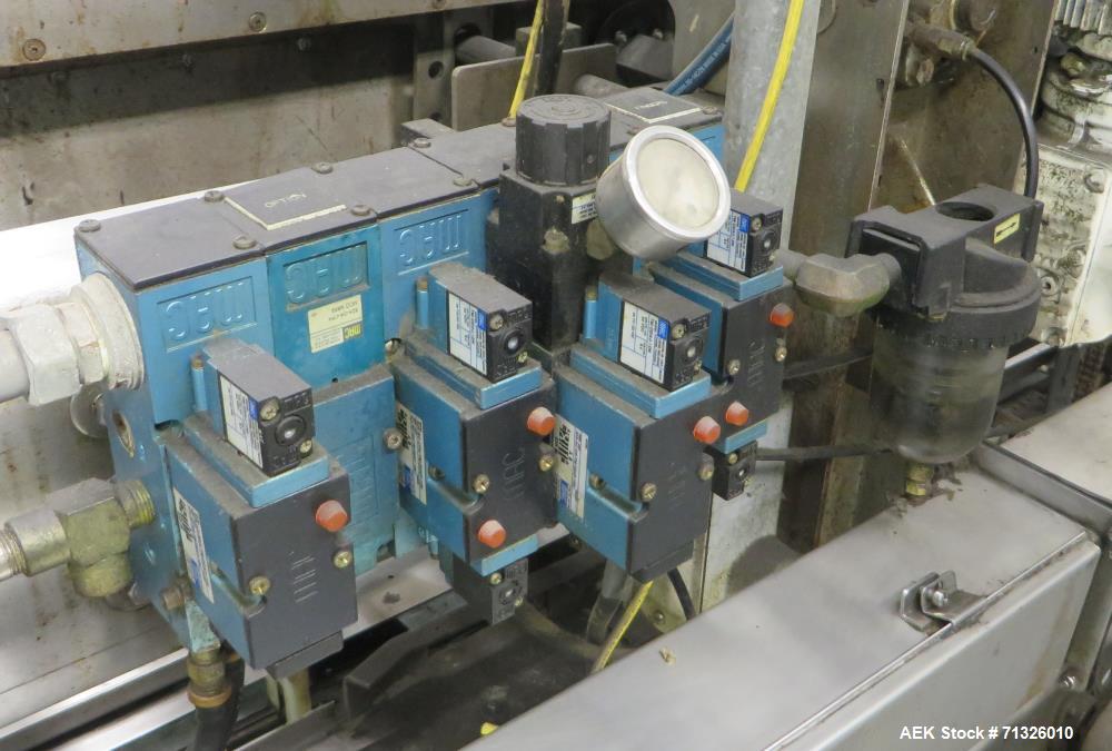 Used Hartness International Model 2900 Stainless Steel Drop Case Packer