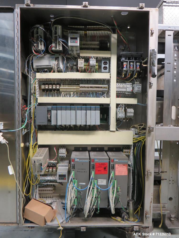 Used Hartness International Model 2900 Stainless Steel Drop Case Packer