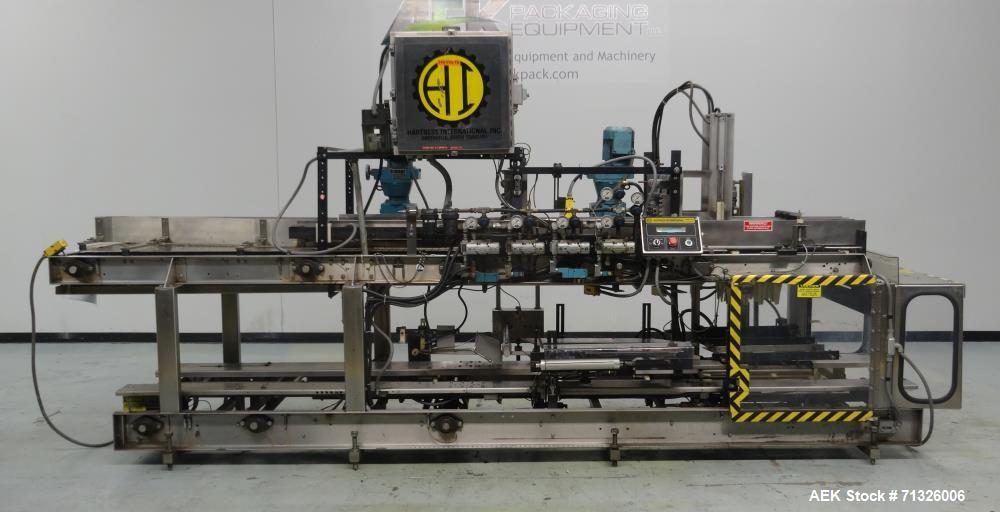 Used Hartness Model 825 Automatic Drop Case Packer