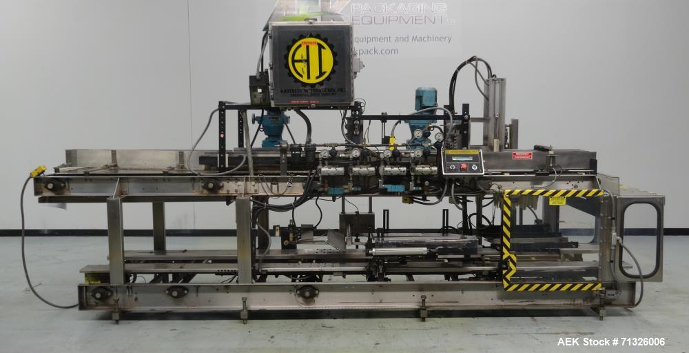 Used- Hartness Model 825 Automatic Drop Case Packer