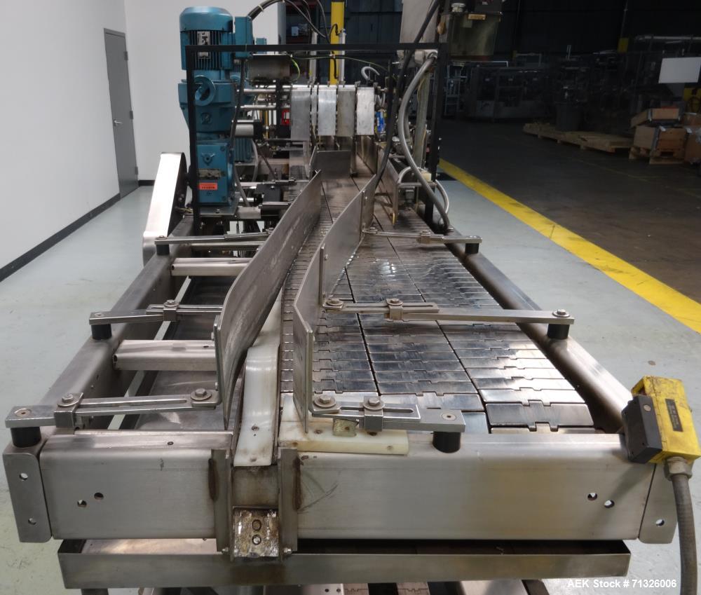 Used Hartness Model 825 Automatic Drop Case Packer