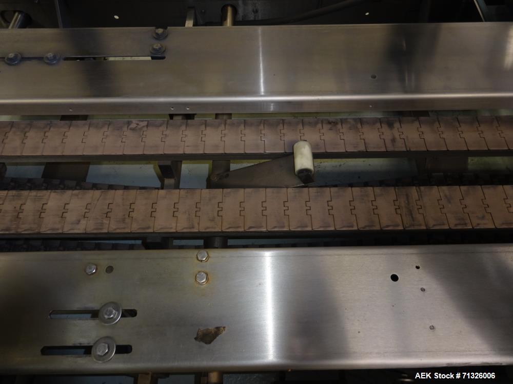 Used Hartness Model 825 Automatic Drop Case Packer