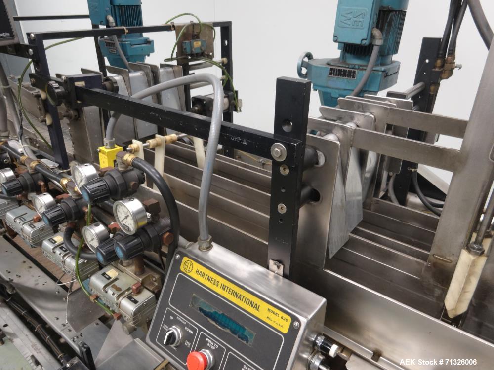 Used Hartness Model 825 Automatic Drop Case Packer
