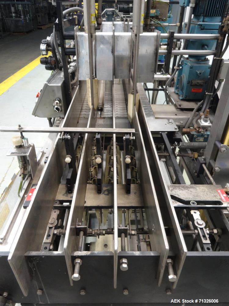 Used Hartness Model 825 Automatic Drop Case Packer
