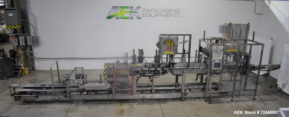 Hartness 825 Drop Case Packer & Zepf Laner