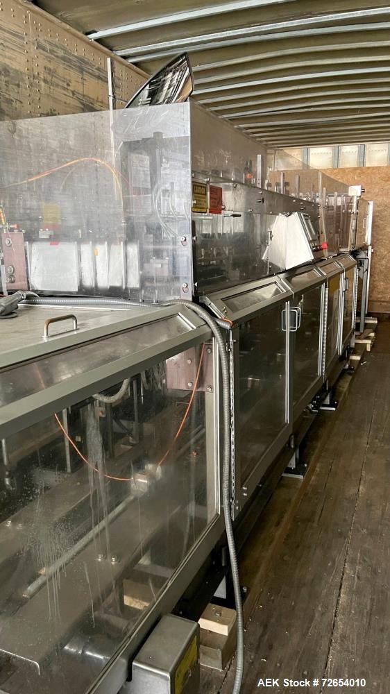 Used Hartness Model 835 Automatic Descending Drop Case Packer