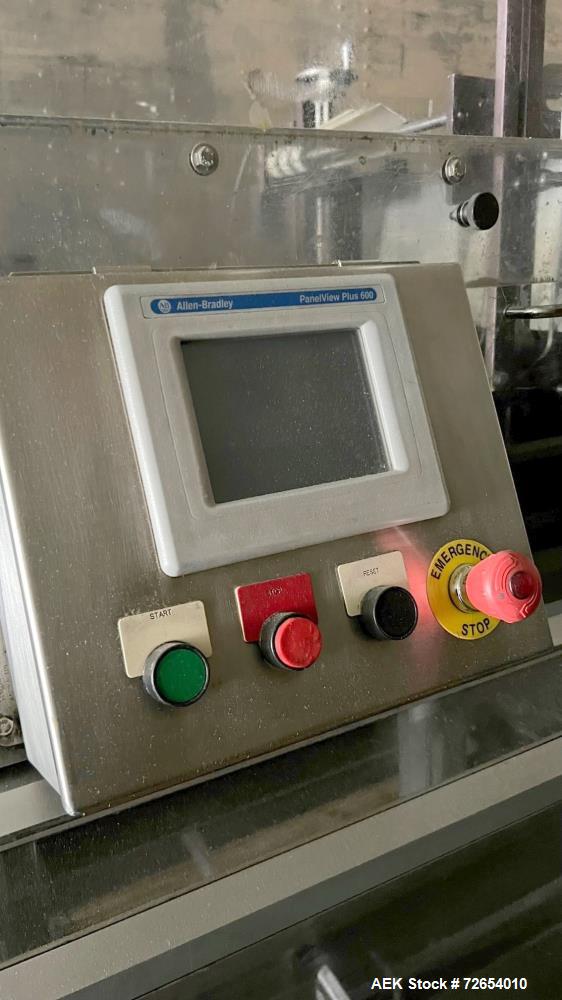 Used Hartness Model 835 Automatic Descending Drop Case Packer