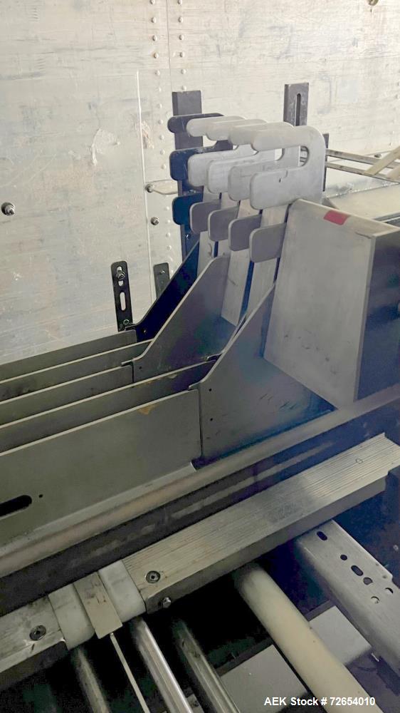 Used Hartness Model 835 Automatic Descending Drop Case Packer