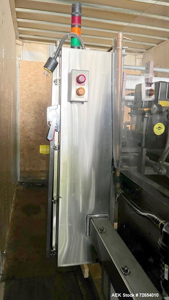 Used Hartness Model 835 Automatic Descending Drop Case Packer