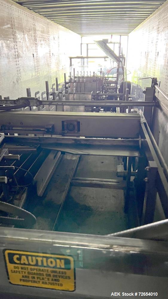 Used Hartness Model 835 Automatic Descending Drop Case Packer
