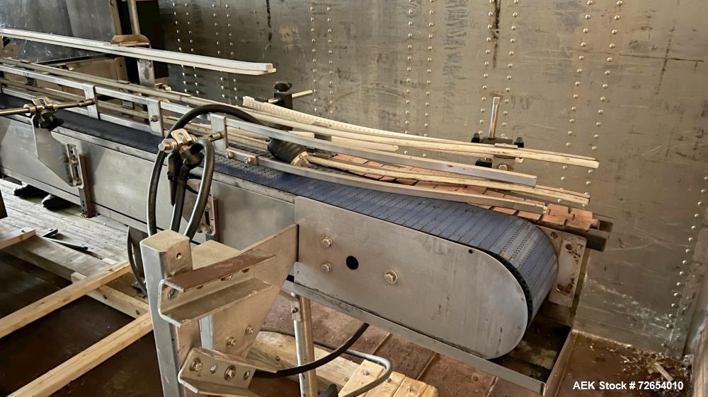 Used Hartness Model 835 Automatic Descending Drop Case Packer