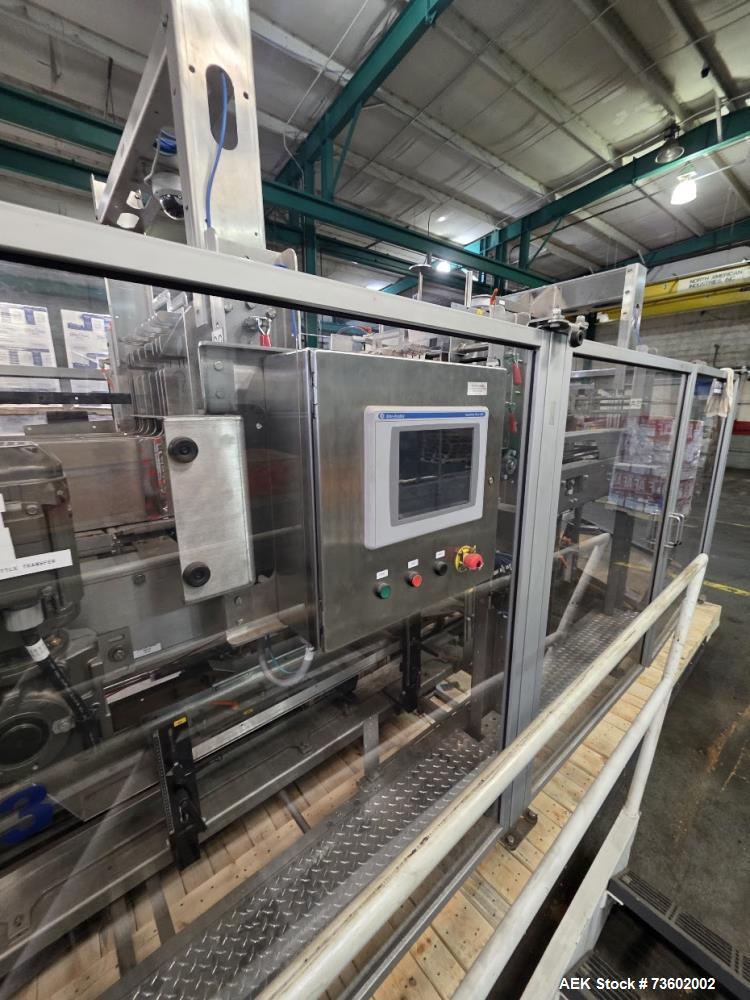 Used ITW Hartness Model 875 Automatic Drop Case Packer – High-Speed End-of-Line Packaging System