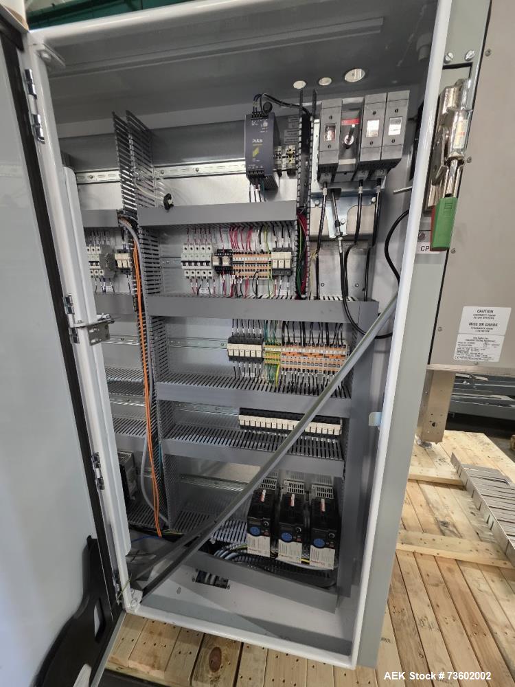 Used ITW Hartness Model 875 Automatic Drop Case Packer – High-Speed End-of-Line Packaging System
