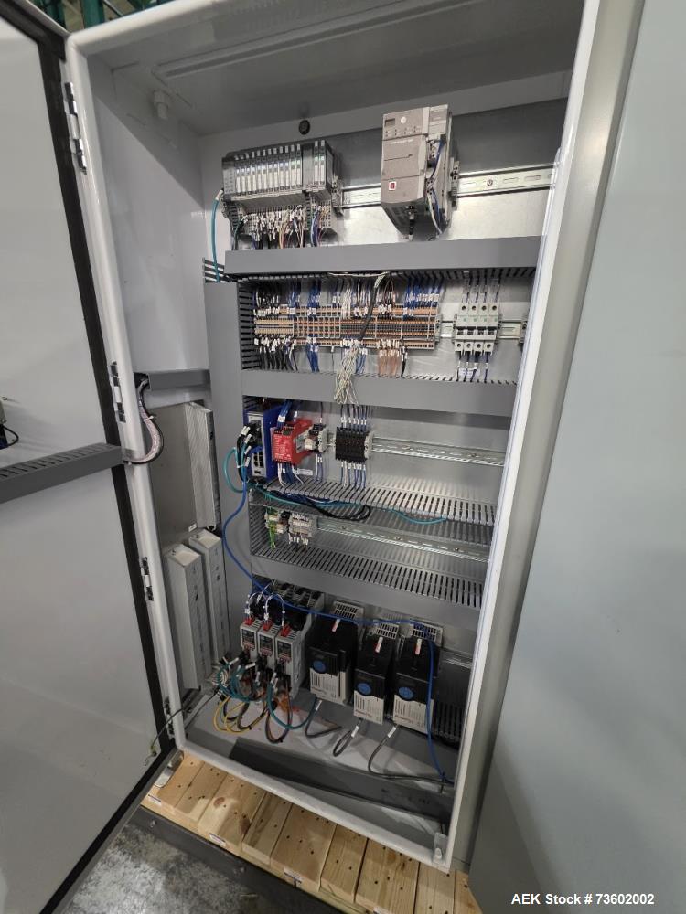 Used ITW Hartness Model 875 Automatic Drop Case Packer – High-Speed End-of-Line Packaging System