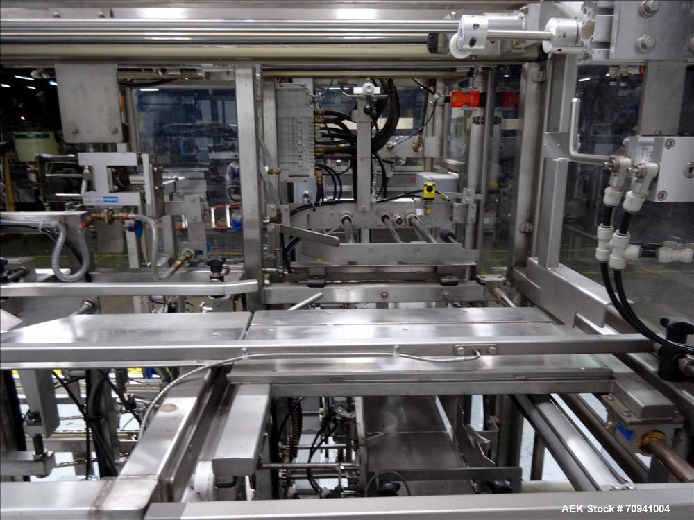 Used Sabel Model SE-15 Automatic Bottom Load Case Packer System
