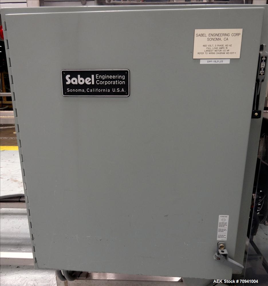 Used- Sabel Model SE-15 Automatic Bottom Load Case Packer System