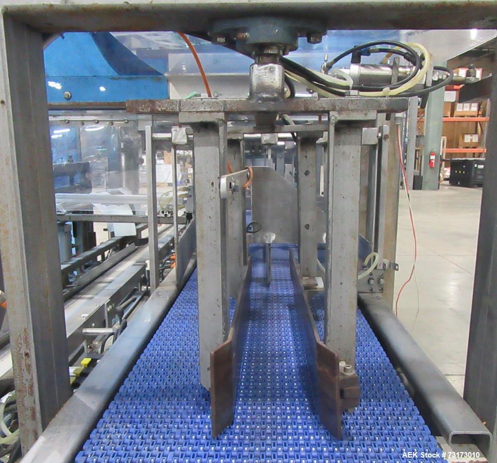 Used We Pack It Automatic Drop Case Packer, Model PV350-1174P.