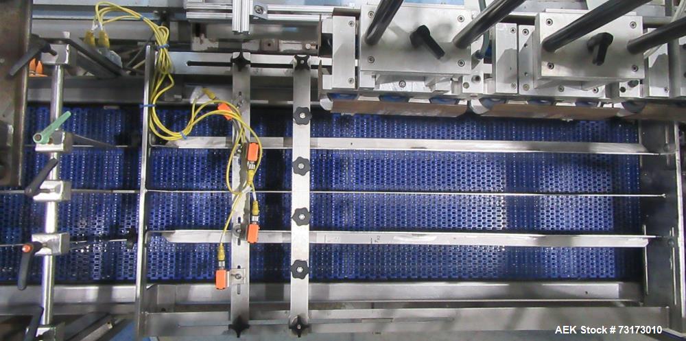 Used We Pack It Automatic Drop Case Packer, Model PV350-1174P.