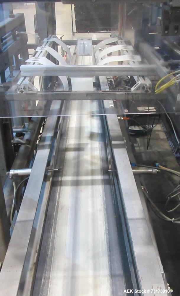 Used We Pack It Automatic Drop Case Packer, Model PV350-1174P.