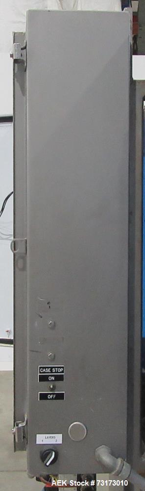 Used We Pack It Automatic Drop Case Packer, Model PV350-1174P.