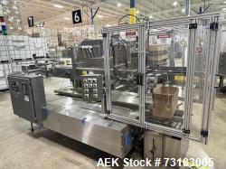 Used Hamrick Challenger Automatic Drop Style Case Packer – High-Speed Bottle & Container Packaging System