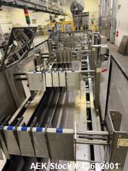 Used Hartness Model 2800 Automatic Drop Case Packer | High-Speed End-of-Line Packaging System