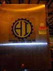Used Hartness 825-AT automatic stainless steel drop case packer case packer capable of speeds up to 35 cases per minute (depending on product and application). Case size range: (Length) 6