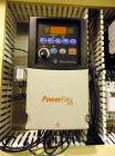Used Hartness 825-AT automatic stainless steel drop case packer case packer capable of speeds up to 35 cases per minute (depending on product and application). Case size range: (Length) 6