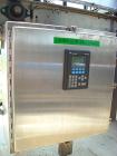 Used Hartness Model 825 Fully Auto Case Packer with all stainless steel frame.Unit has been recently upgraded from factory with Parker drives for auto-laner.Panel is complete with AB 503 PLC controll...