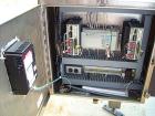Used Hartness Model 825 Fully Auto Case Packer with all stainless steel frame.Unit has been recently upgraded from factory with Parker drives for auto-laner.Panel is complete with AB 503 PLC controll...