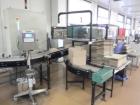 Used Ixapack Case Packer, Model Vendor IX MANU. Speeds up to 60 cases per minute. Last used for aerosol can application, format of aerosols previous packed: 6 x 65mm diameter x 195mm long aerosol can...
