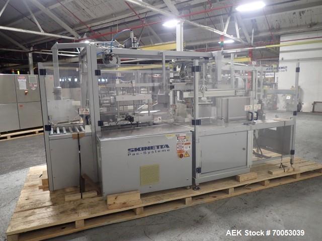 Used Skinetta Pac System Case Packaging Machine, Type CP145