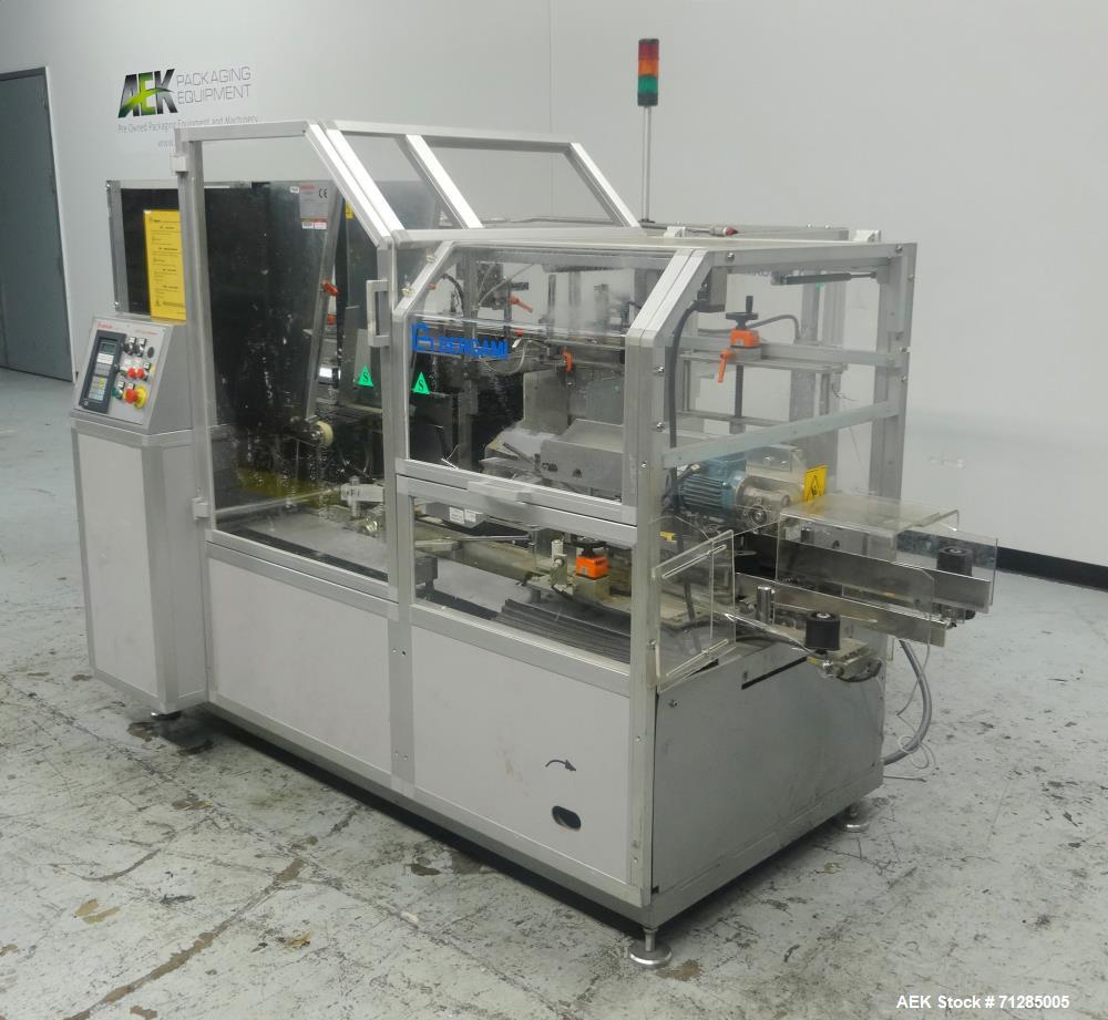 Used Bergami Model C 97 Automatic Case Erector Packer and Sealer