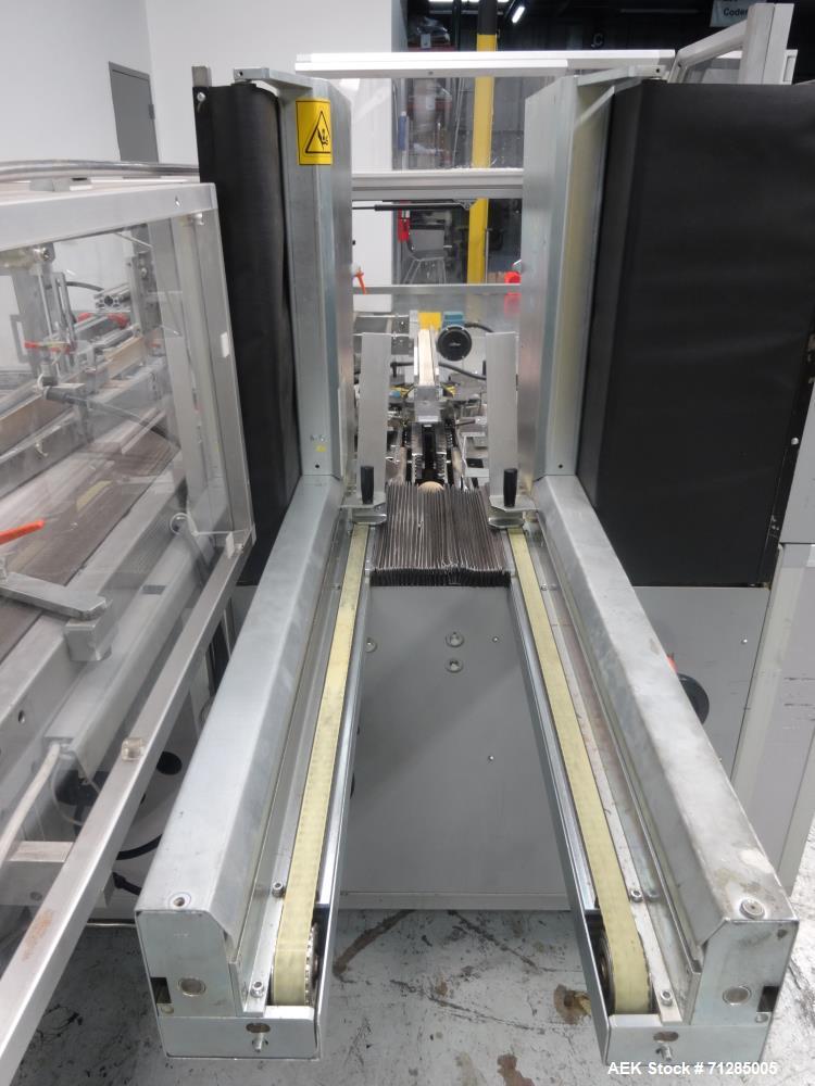 Used Bergami Model C 97 Automatic Case Erector Packer and Sealer