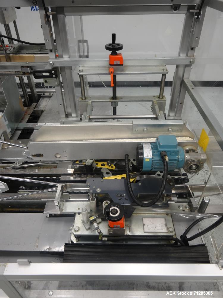 Used Bergami Model C 97 Automatic Case Erector Packer and Sealer