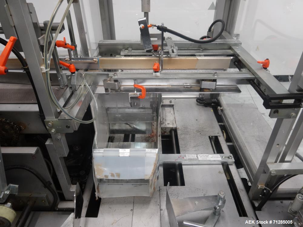 Used Bergami Model C 97 Automatic Case Erector Packer and Sealer