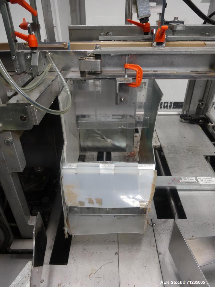 Used Bergami Model C 97 Automatic Case Erector Packer and Sealer