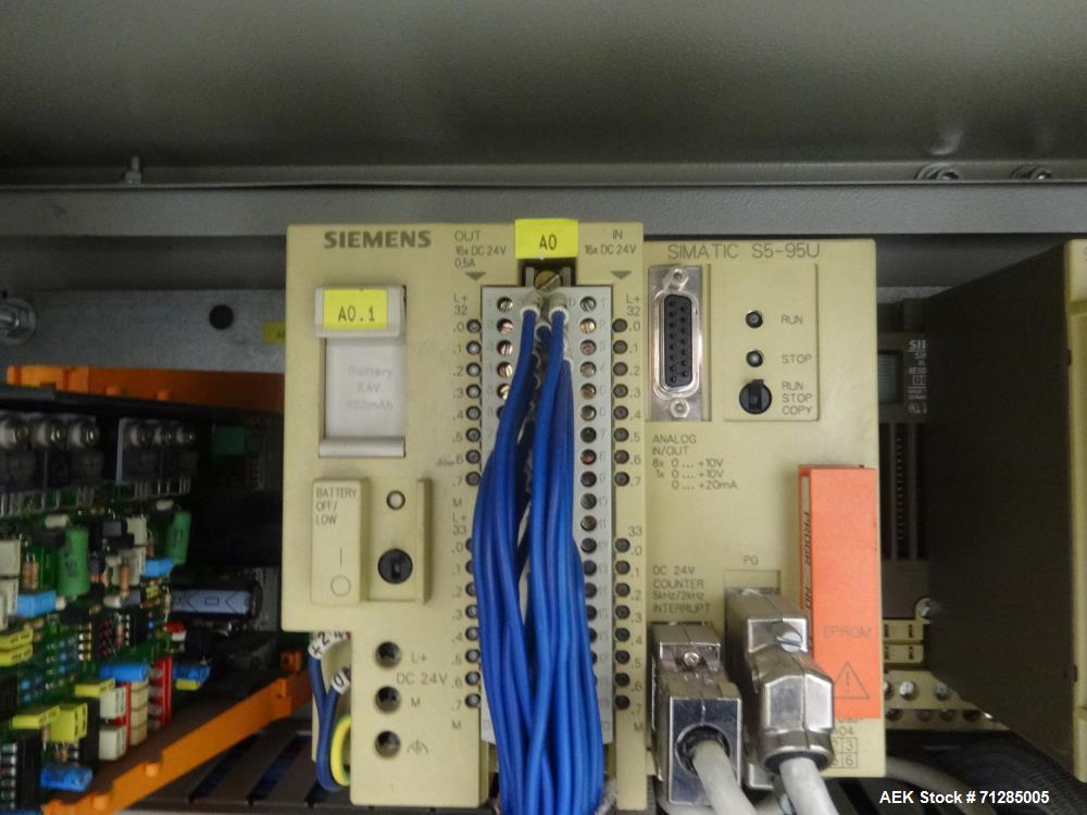 Used Bergami Model C 97 Automatic Case Erector Packer and Sealer