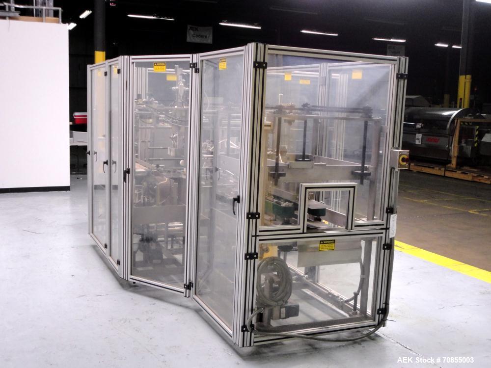 Used Brenton Model TL-KD-CP Top Load Case Packer