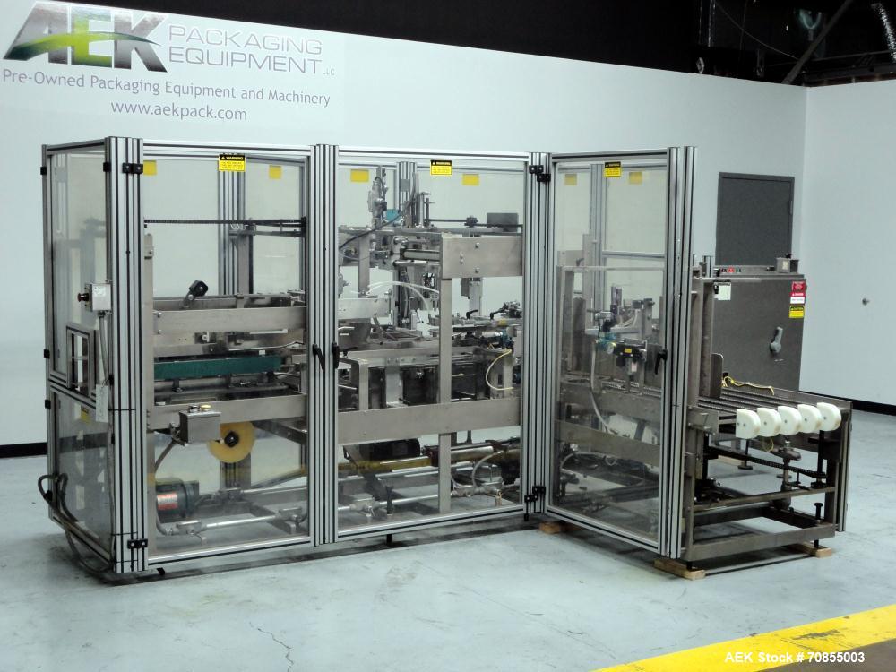 Used Brenton Model TL-KD-CP Top Load Case Packer
