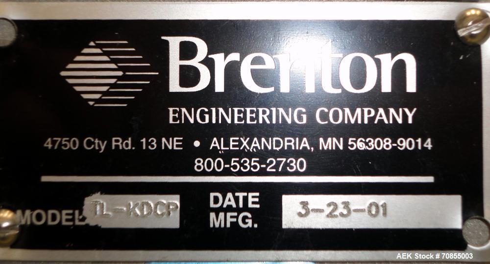 Used Brenton Model TL-KD-CP Top Load Case Packer