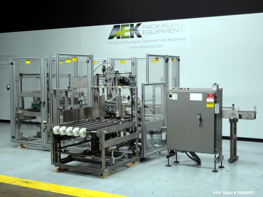Used Brenton Model TL-KD-CP Top Load Case Packer
