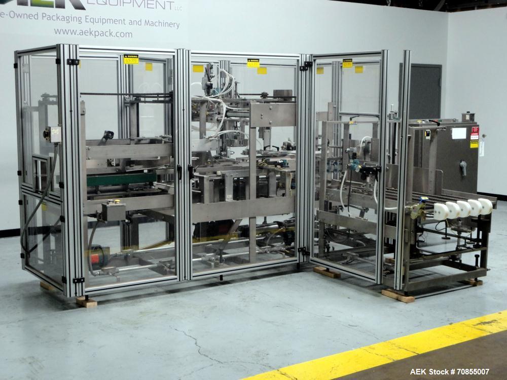 Used Brenton Model TL-KD-CP Top Load Case Packer
