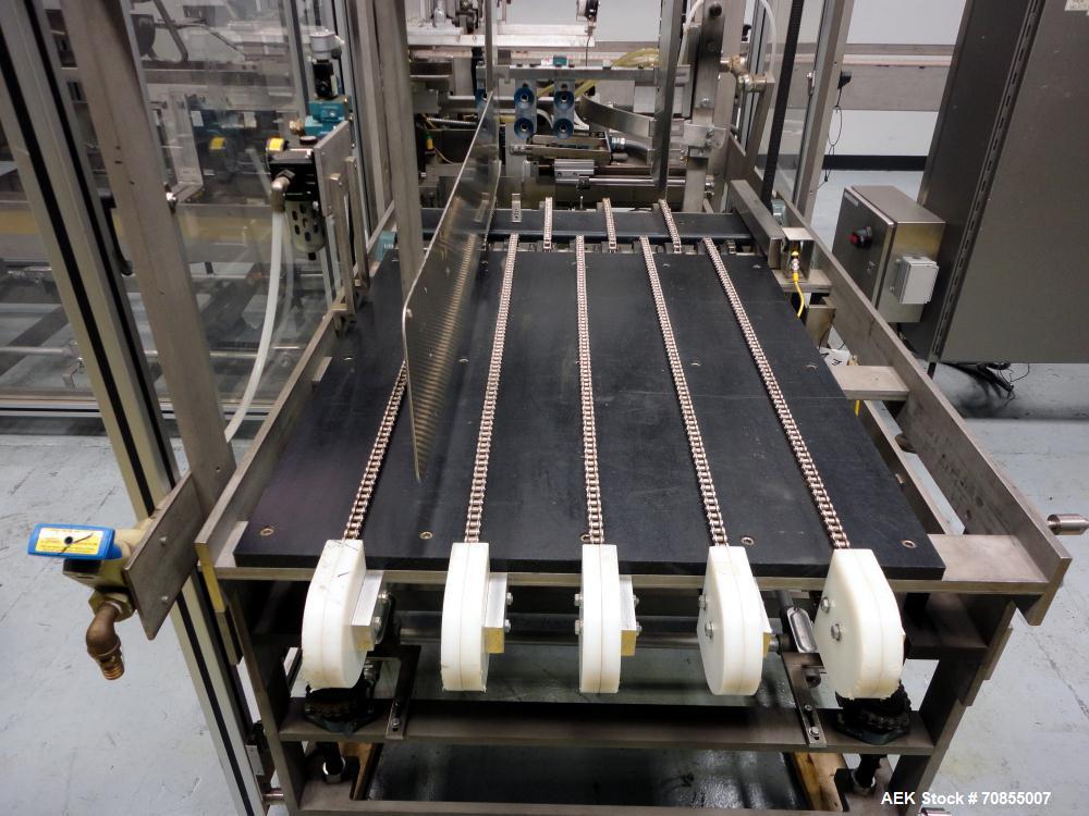 Used Brenton Model TL-KD-CP Top Load Case Packer