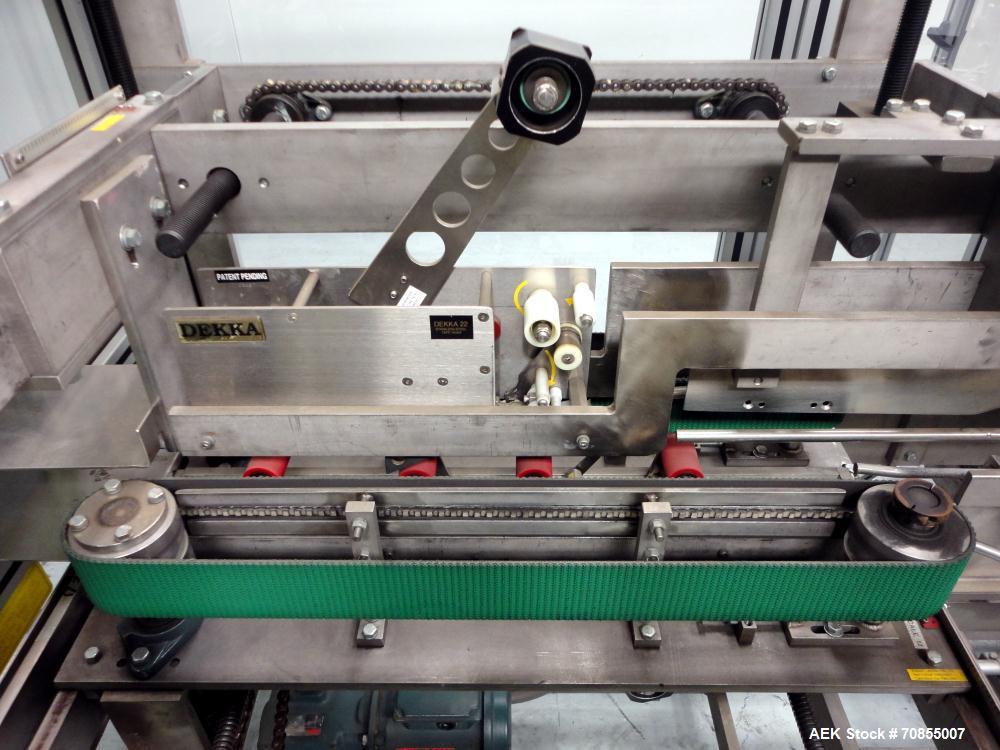Used Brenton Model TL-KD-CP Top Load Case Packer