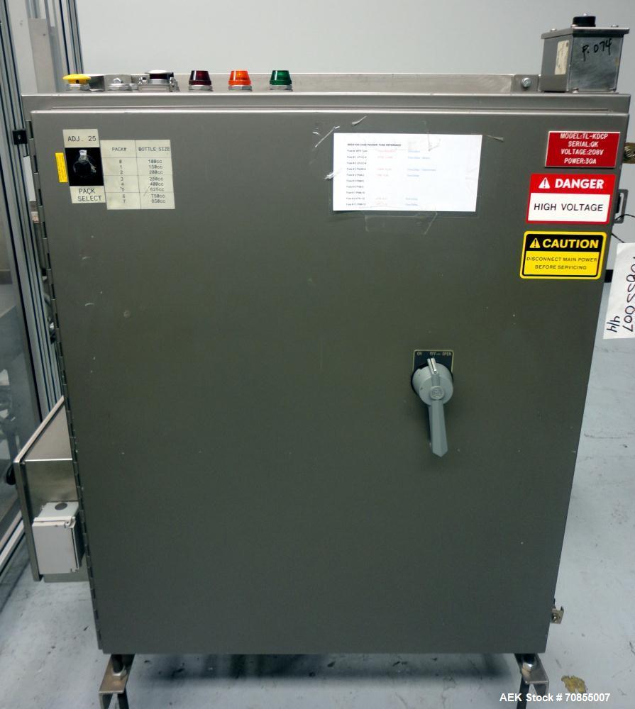 Used Brenton Model TL-KD-CP Top Load Case Packer